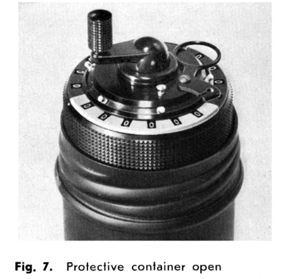Fig 7: Protective container open